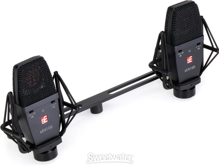 sE Electronics sE4100 Large-diaphragm Condenser Microphones - Matched Pair